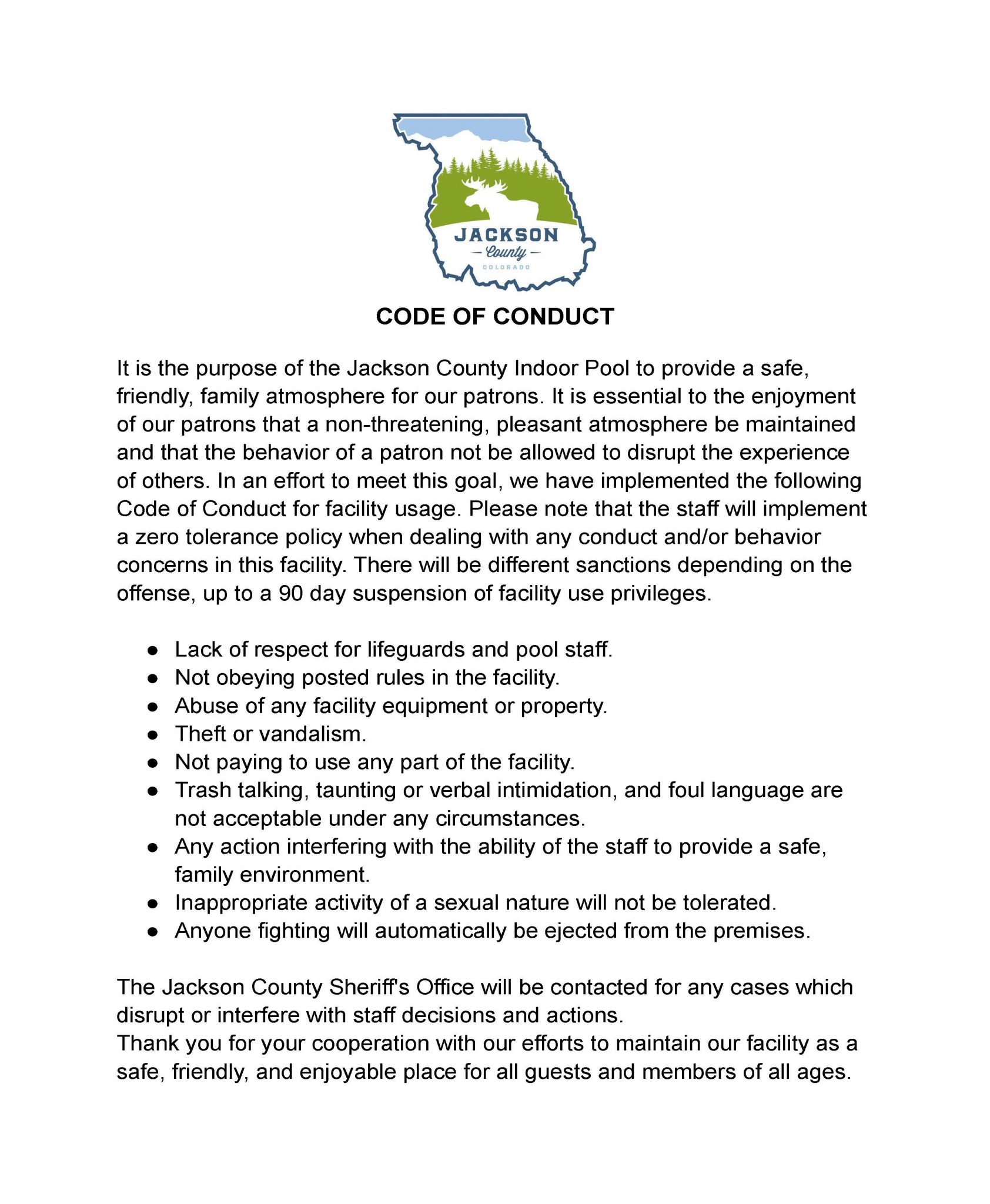 Swimming Pool Jackson County